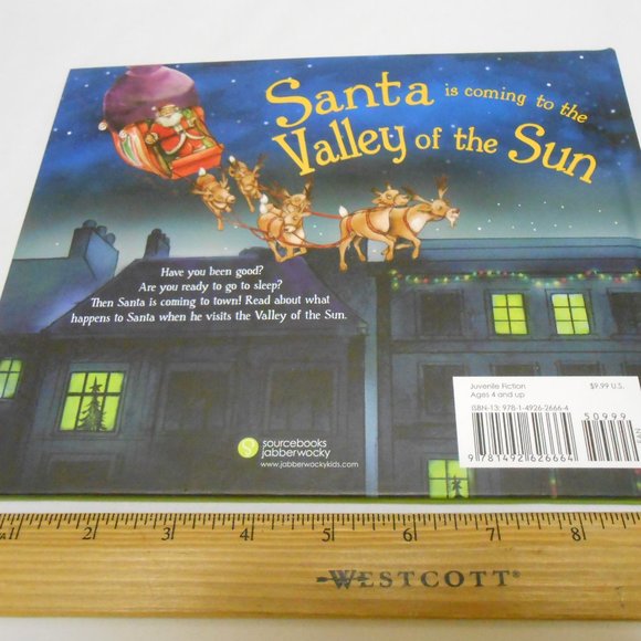 New kids Santa  🎅 is coming to the Valley of the Sun Arizona HC Book 📘 4+ - Picture 6 of 11